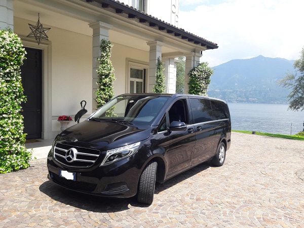 taxi minivan - Lago di Como